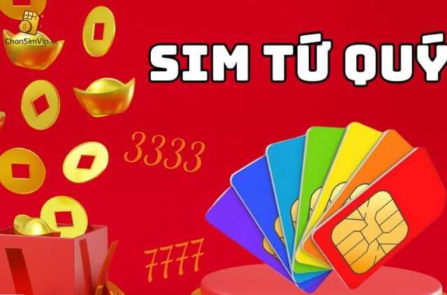 Các sim có chứa số tứ quý được đánh giá là sim số đẹp